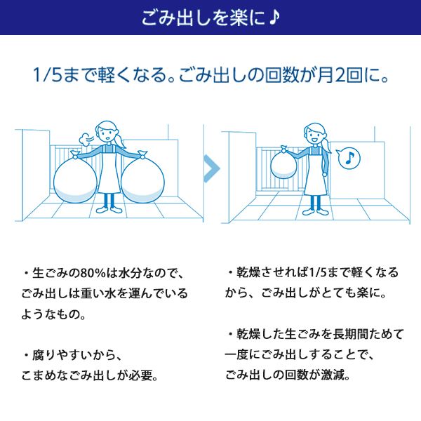 島産業 PPC-11-PG ピンクゴールド パリパリキュー [家庭用生ごみ減量