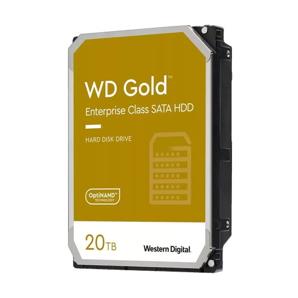 WESTERN DIGITAL WD201KRYZ Gold [3.5インチ内蔵HDD (20TB 7200rpm