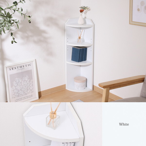 不二貿易 74102 カウンター下収納 サージュ コーナーラック NA