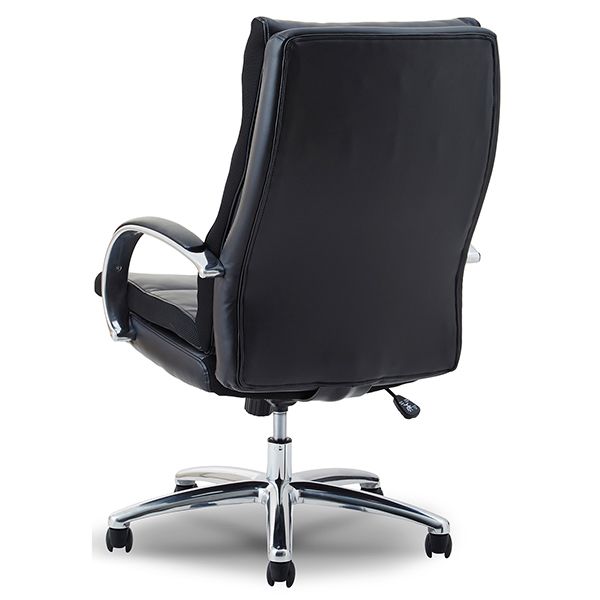 関家具 209102 グラント ハイタイプ リサイクルレザー BK