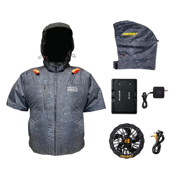 DRESS BURTLE×DRESS AIRCRAFT AC2096HB FISHING CUSTOM �R���v���[�g�Z�b�g �o�[�g�� XL �X�g�[���u���b�N