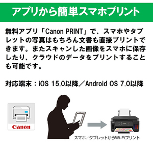 CANON G6030 Gシリーズ [A4 インクジェット複合機(コピー/スキャナ