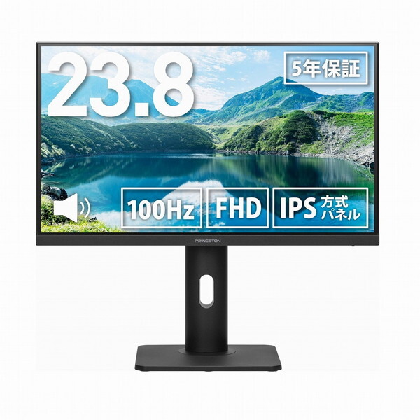 princeton PTF-H241WS-BK ブラック [23.8型フルHD液晶ディスプレイ