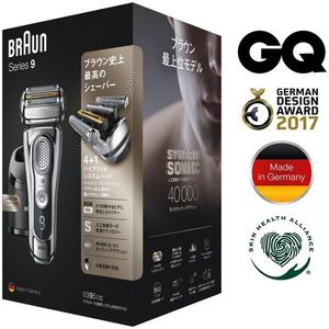 BRAUN(ブラウン) 9395cc-v シリーズ9 洗浄液3個セット [シェーバー(4枚