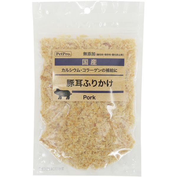 ペットプロ ペットプロ 国産おやつ 豚耳ふりかけ 85g | 激安の新品・型