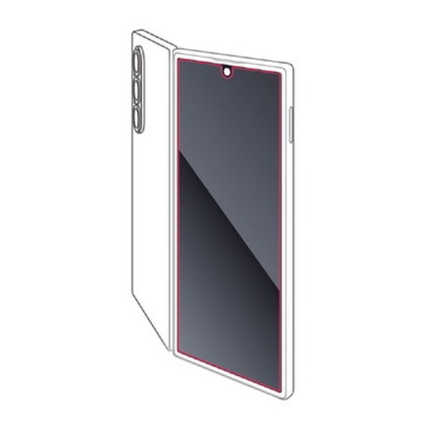 ELECOM PM-G245FLF Galaxy Z Fold6 (SC-55E) [ʕیtB (A`OA R wh~ ˖h~ }bg CAh~)]