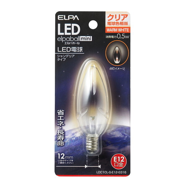 �����d�� LDC1CL-G-E12-G316 [LED�d�� �V�����f���A�` E12]