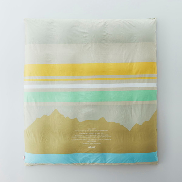NANGA iK fx Jo[ iK }Ee _u Th}Ee DUVET COVER NANGA MOUNTAIN D DOUBLE SAND MOUNTAIN NZ2254-4F414 N1BKSm73