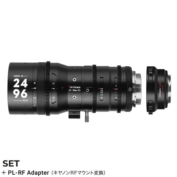 H (7Artisans) 7A-SP2496-PL-RF Sprite 24-96mm T2.9 (PL}Eg) + LmRF}EgϊA_v^[