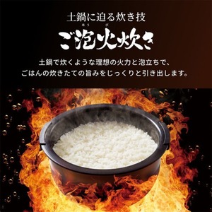 TIGER JRI-A100-WM マットホワイト 炊きたて ご泡火炊き [圧力IH炊飯器