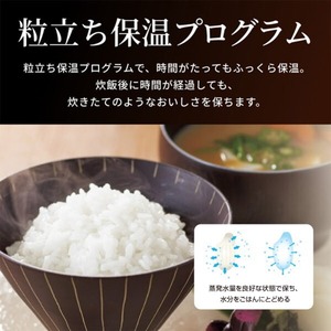 TIGER JRI-A100-WM マットホワイト 炊きたて ご泡火炊き [圧力IH