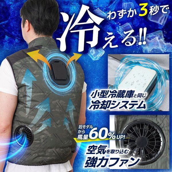 THANKO 圧倒的に冷える 冷蔵服4 シルバーグレー フリーサイズ 