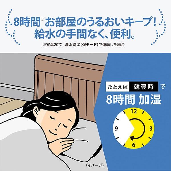 象印 EE-DF35-HA グレー [スチーム式加湿器 (木造6畳/プレハブ洋室10畳