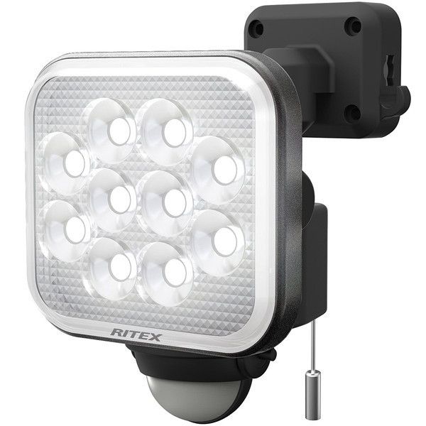 ムサシ LED-AC1012 RITEX [フリーアーム式LEDセンサーライト 12W×1灯] 激安の新品・型落ち・アウトレット 家電 通販  XPRICE エクスプライス (旧 PREMOA プレモア)