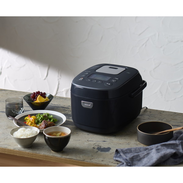 アイリスオーヤマ RC-IKA50-B ブラック [IHジャー炊飯器 (5.5合炊き