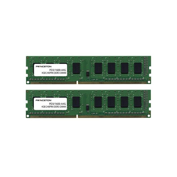 princeton PDD3/1600-A4GX2 [DOS/V デスクトップ用メモリ 8GB(4GBx2枚組) PC3-12800 240pin]  | 激安の新品・型落ち・アウトレット 家電 通販 XPRICE - エクスプライス (旧 PREMOA - プレモア)