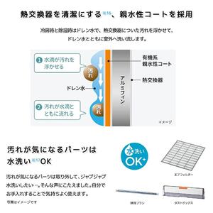 SHARP AY-S22V-W ホワイト系 Vシリーズ [エアコン (主に6畳用