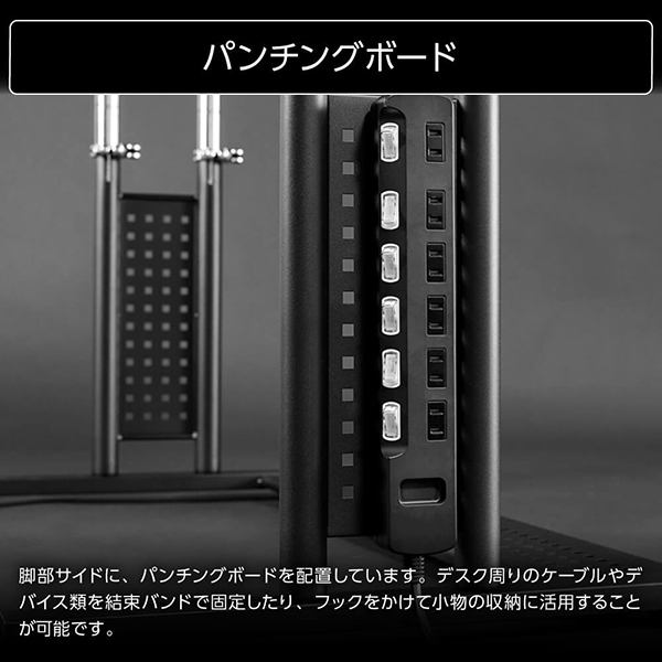 Bauhutte バウヒュッテ BHD-1200HDM-BK ゲーミングデスクHD ブラック