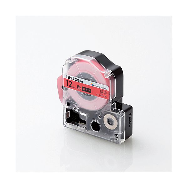 �J���[�N���G�[�V���� CTC-KSC12R [�e�v��PRO�p �e�[�v�J�[�g���b�W �ԃ��x�� ������ 12mm���^�C�v 8m]