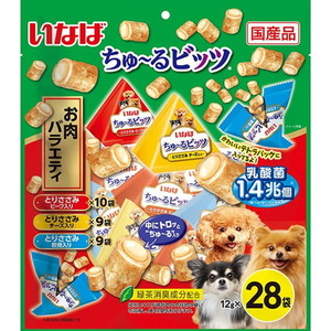 いなばペットフード いなば ちゅ～るビッツ お肉バラエティ 12g×28袋