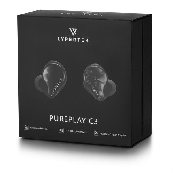 LYPERTEK PUREPLAY C3 - Black [完全ワイヤレスイヤホン (Bluetooth