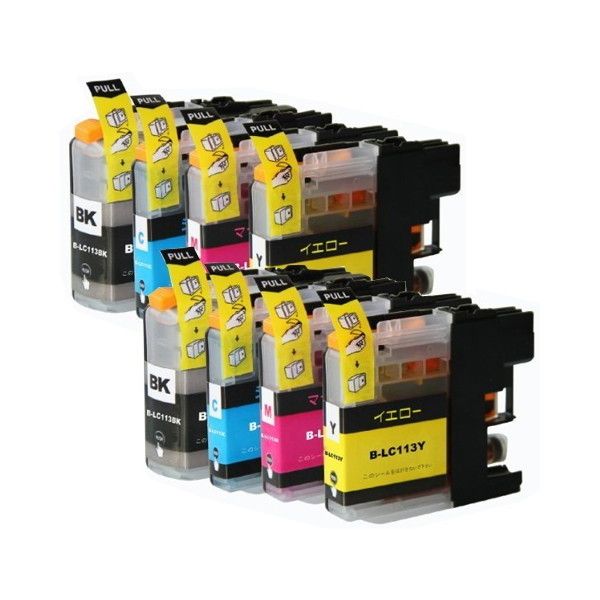ウルマックス LC113-4PK ×2 4色セット brother (ブラザー) 互換インク 全色染料 激安の新品・型落ち・アウトレット 家電  通販 XPRICE エクスプライス (旧 PREMOA プレモア)