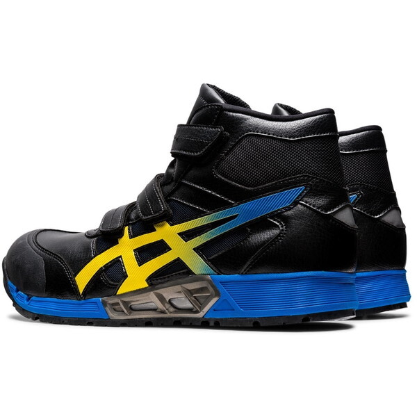 アシックス 1271A055 ブラック/ヴァイブラントイエロー 25.5 ウィン