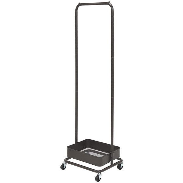 ���� KR-3368DBR �_�[�N�u���E�� [�n���K�[���b�N ��42cm �o�X�P�b�g �L���X�^�[�t�� �g����]