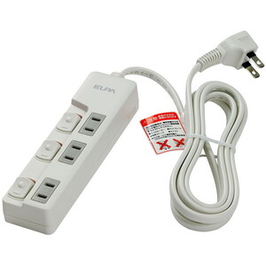 節電コード付タップ