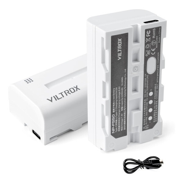 VILTROX NP-F550 NP-FV[Y [obe[]