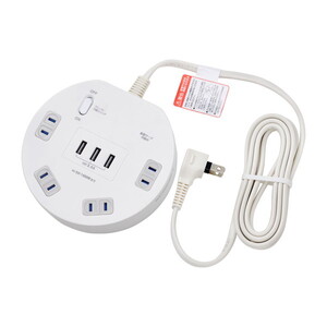 節電コード付タップ