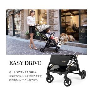 KATOJI Peg-Perego ベビーカー セルフィー グラフィックゴールド