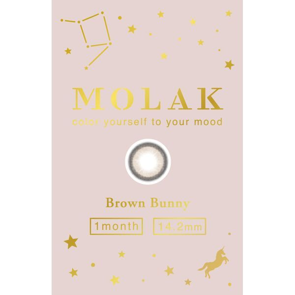 PIA MOLAK 1MONTH 2������ �u���E���o�j�[ (�x����) -7.50 �J���[�R���^�N�g�����Y