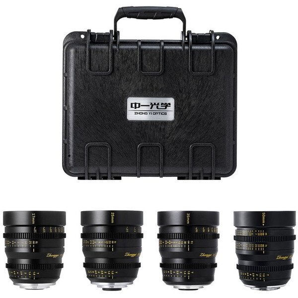 w SPEEDMASTER T1.0/MFT4 [Y }CNtH[T[Yp 4{Zbg (17mm + 25mm + 35mm + 50mm T1.0)]