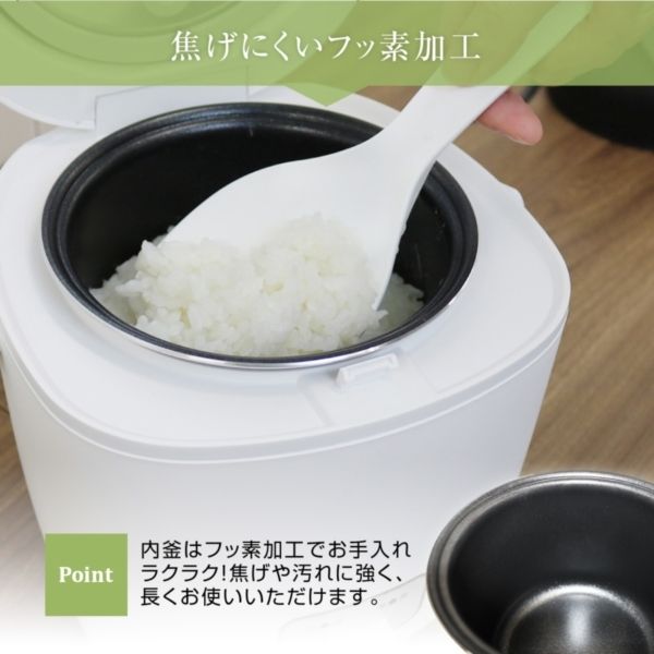 55%OFF!】炊飯器 1〜1.5合炊き RC-MX152 やや汚れあり 保温付き 炊飯器