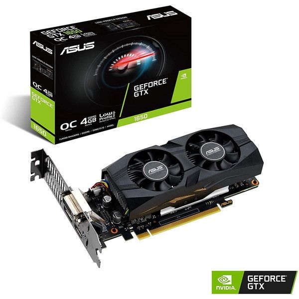 ASUS GTX1650-O4G-LP-BRK GeForce GT [グラフィックカード/PCIExp 4GB