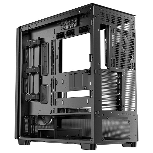 ANTEC FLUX 未使用 開封済み PCケース ミドルタワー ガラスパネル ANTEC FLUX ブラック [ミドルタワーPCケース] | 激安の新品・型