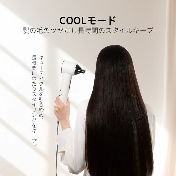 ELLE ED-WH-01 ELLE ヘアグロスドライヤー (ホワイト) | 激安の新品