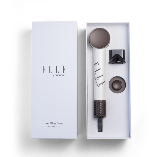 ELLE ED-WH-01 ELLE ヘアグロスドライヤー (ホワイト) | 激安の新品