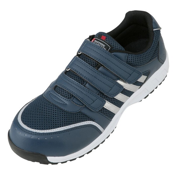 コーコス A-45000 セーフティースニーカー ネイビー 30