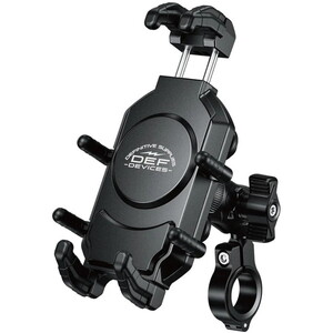 RIDEZ DEF-M26 DEF GRAB×MOUNT BLACK [スマホホルダー]