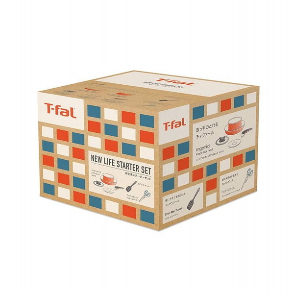 ティファール T-fal ingenio Paprika red 7点セット エコバッグ付き T