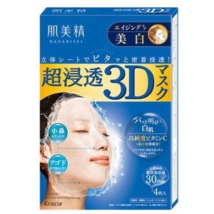 クラシエ 肌美精 超浸透3Dマスク エイジングケア 美白 4枚