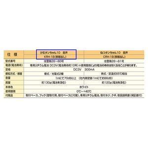 ニッタン 住宅用火災警報器 けむタンちゃん(煙式) KRH-1B 【0554-00111】