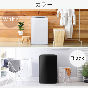 MAXZEN マクスゼン JW50WP01WH ホワイト [全自動洗濯機 (5.0kg 