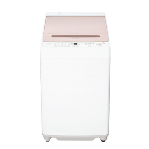 SHARP ES-GV7J-P ピンク系 穴なし槽 [全自動洗濯機 (7.0kg)] | 激安の
