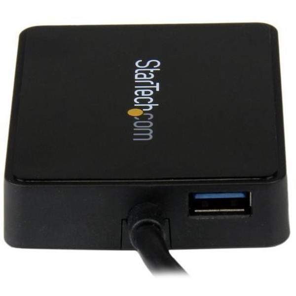 StarTech USB32000SPT ブラック [USB 3.0有線LAN変換アダプタ 2ポート
