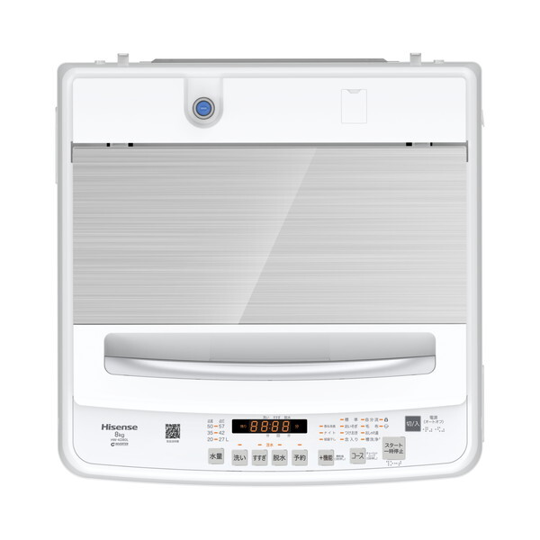 Hisense HW-KD80L [全自動洗濯機 (洗濯8kg)] | 激安の新品・型落ち