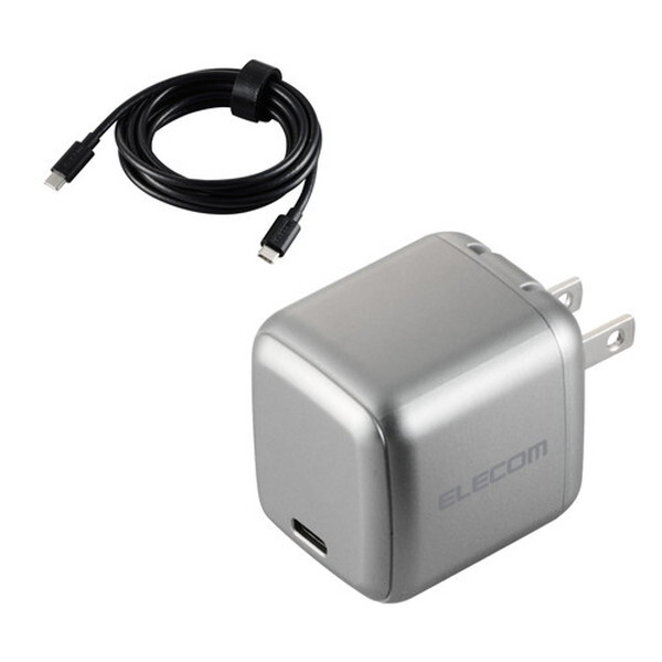 ELECOM ACDC-PD8970SGY Xy[XO[ [USB Power Delivery 70W AC[d]