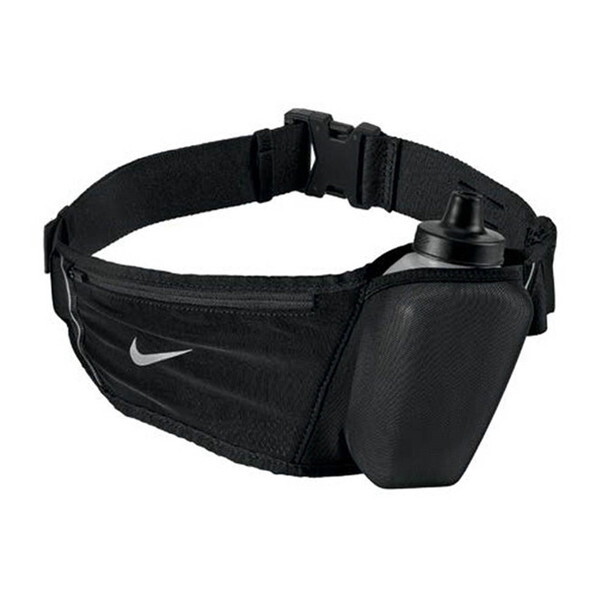 NIKE �i�C�L RN8060 - 082 �t���b�N�X �X�g���C�h �{�g���x���g 12oz (082)�u���b�N/�V���o�[ F [�����j���O�|�[�`]